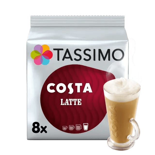 TASSIMO Costa Latte pods