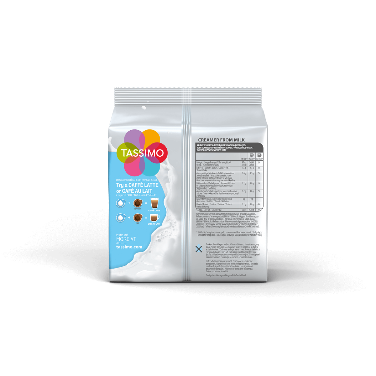 Tassimo clearance milk pods