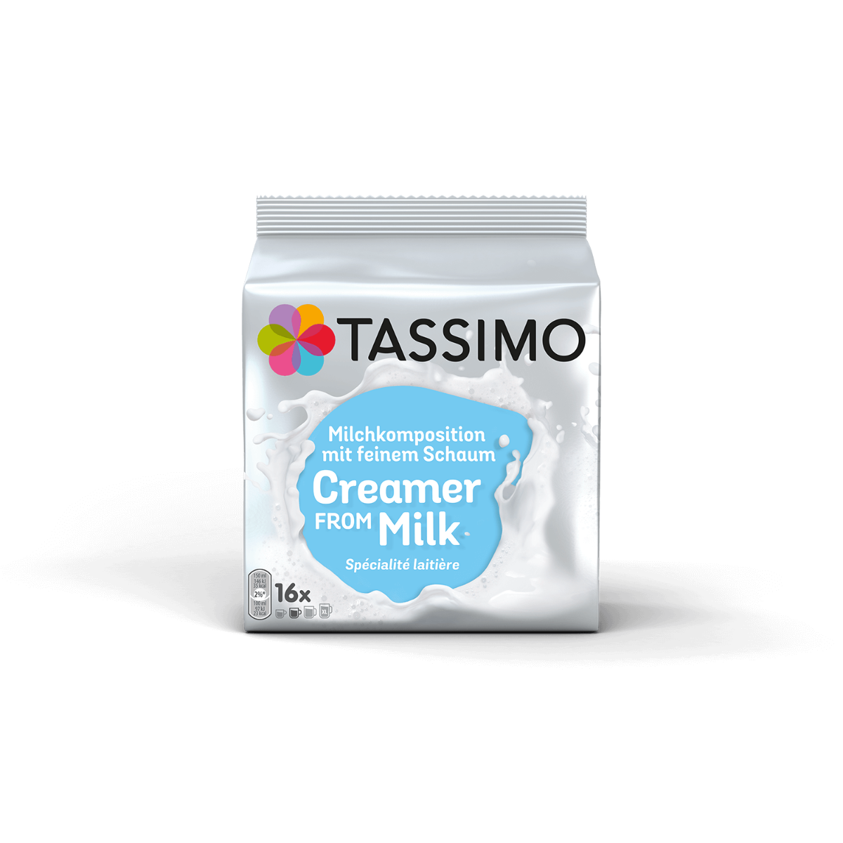 Tassimo milk shop pods for latte
