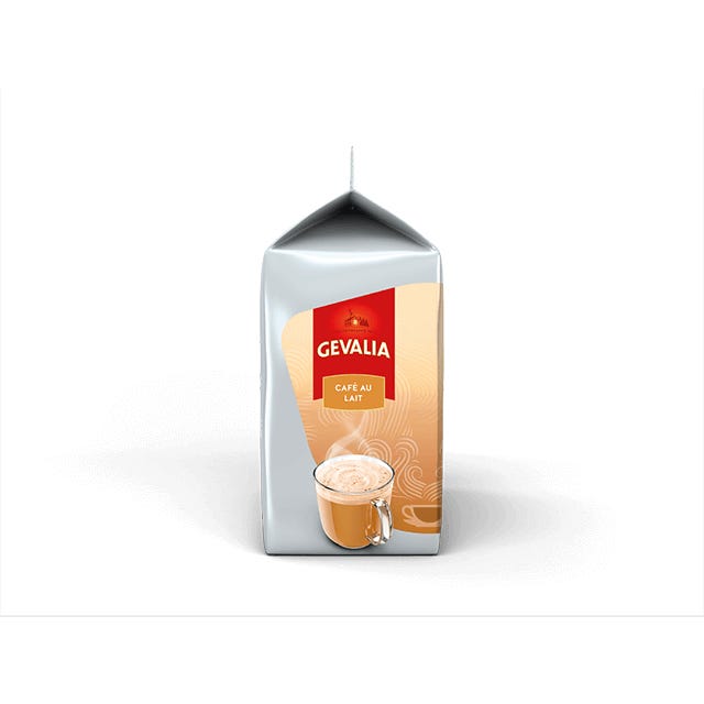 TASSIMO Gevalia Caf au Lait pods 16 Gevalia coffee T DISCs 4.12