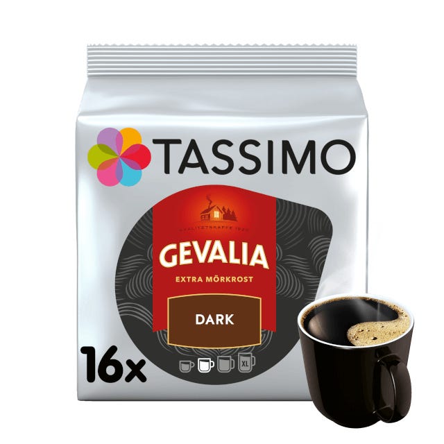 Cápsulas de TASSIMO Milk Creamer para 16 unidades, TASSIMO