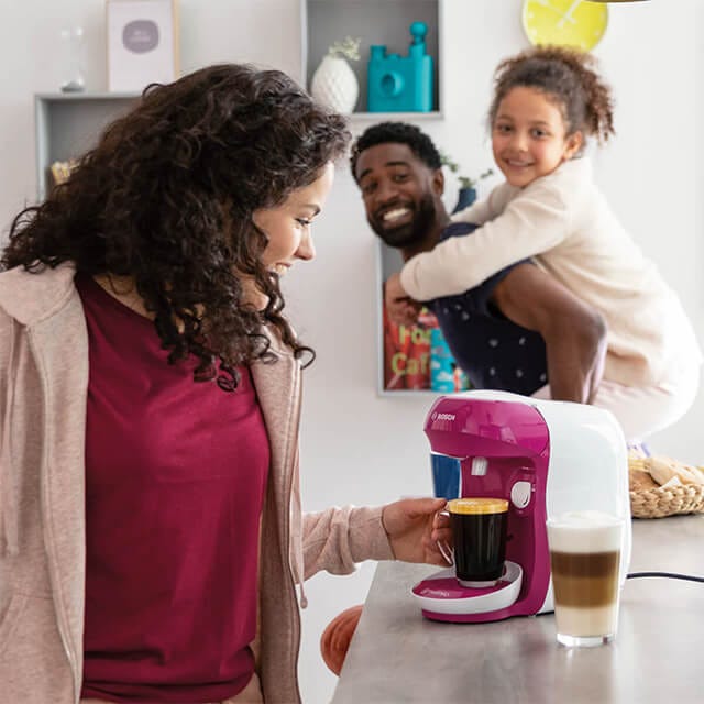 Bosch cream sales coffee machine