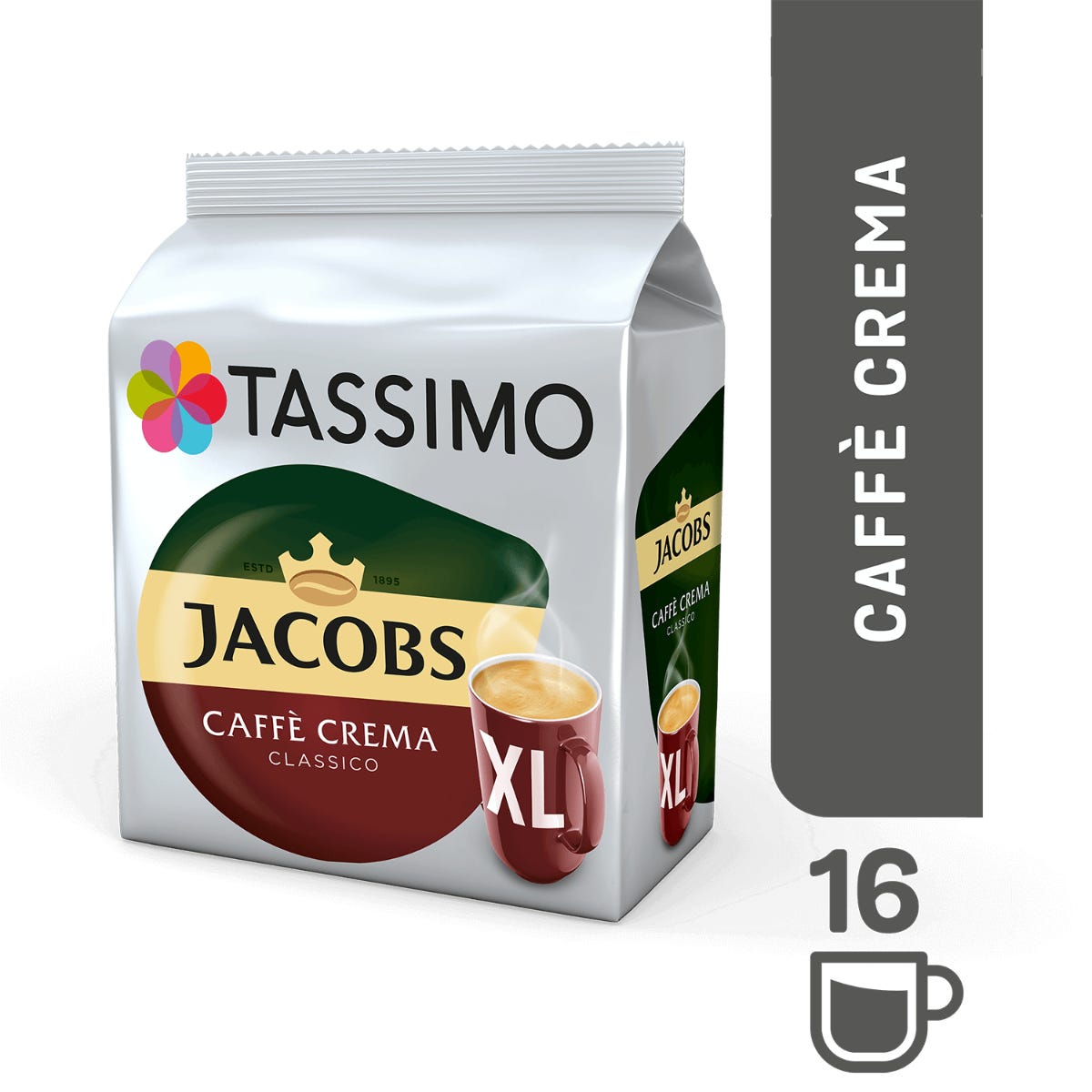 TASSIMO Jacobs Caffè Crema Classico XL Pods