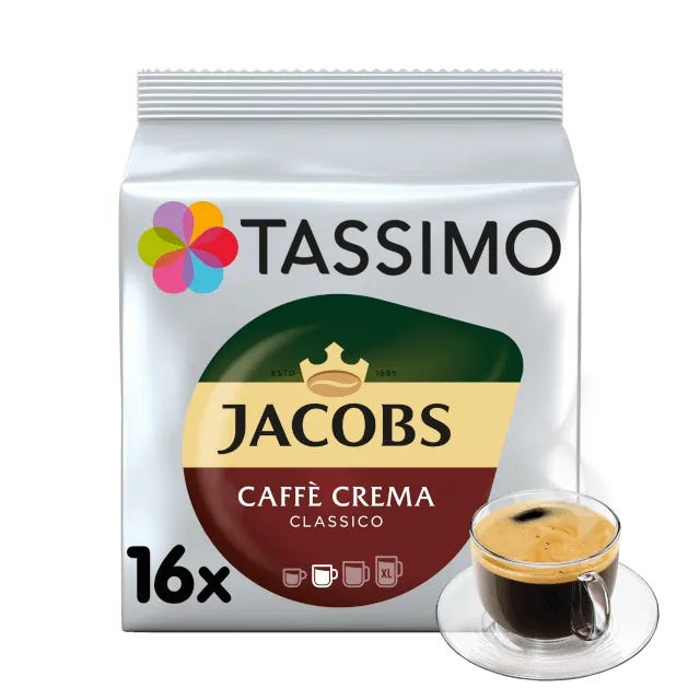 TASSIMO Jacobs Caffè Crema Classico Pods