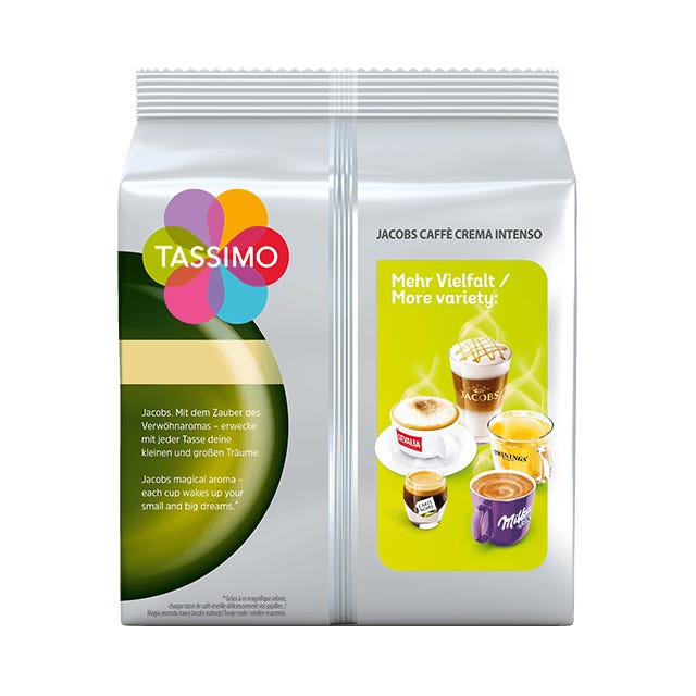 TASSIMO Jacobs Caffè Crema Intenso Pods Back