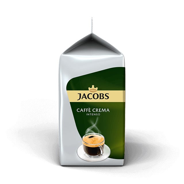 TASSIMO Jacobs Caffè Crema Intenso Pods Side