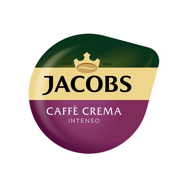 TASSIMO Jacobs Caffè Crema Intenso Pods Petal