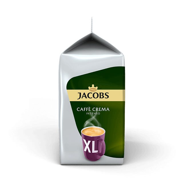 TASSIMO Jacobs Caffè Crema Intenso XL Pods Side