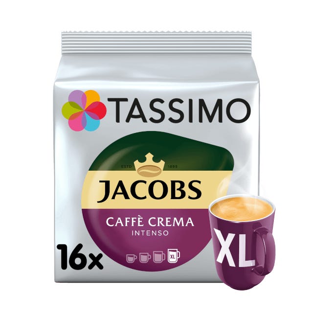 TASSIMO Jacobs Caffè Crema Intenso XL Pods