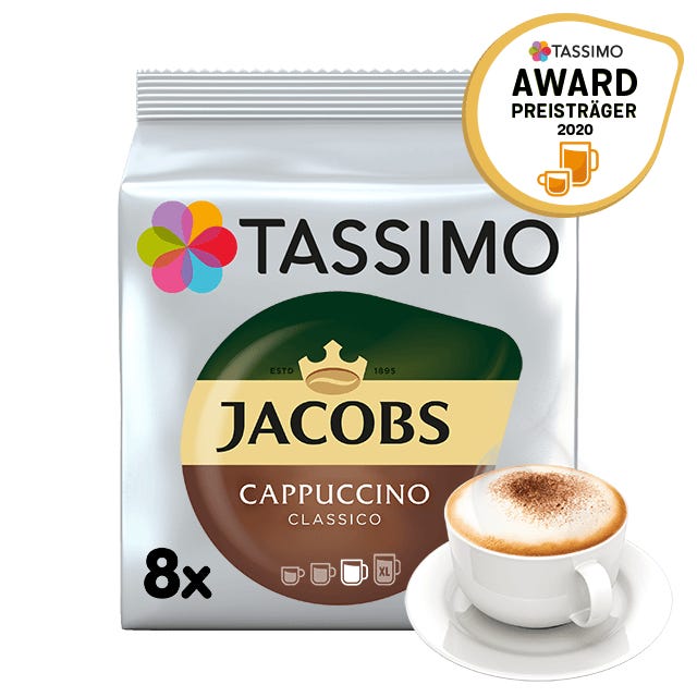 TASSIMO Jacobs Cappuccino Classico Kapseln