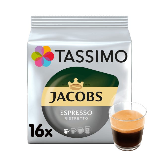TASSIMO Jacobs Espresso Ristretto Pods