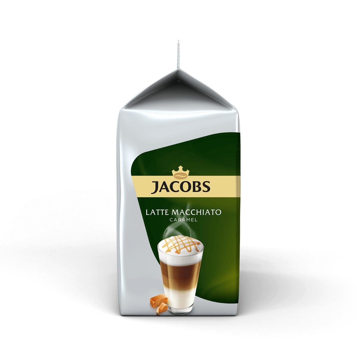 Dosettes de Cappuccino goût caramel Tassimo - Intermarché