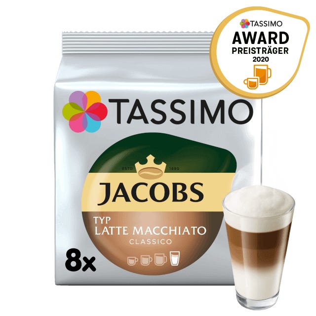 TASSIMO Jacobs Latte Macchiato Kapseln