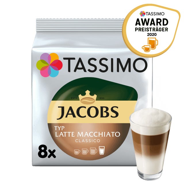 TASSIMO Jacobs Latte Macchiato Kapseln