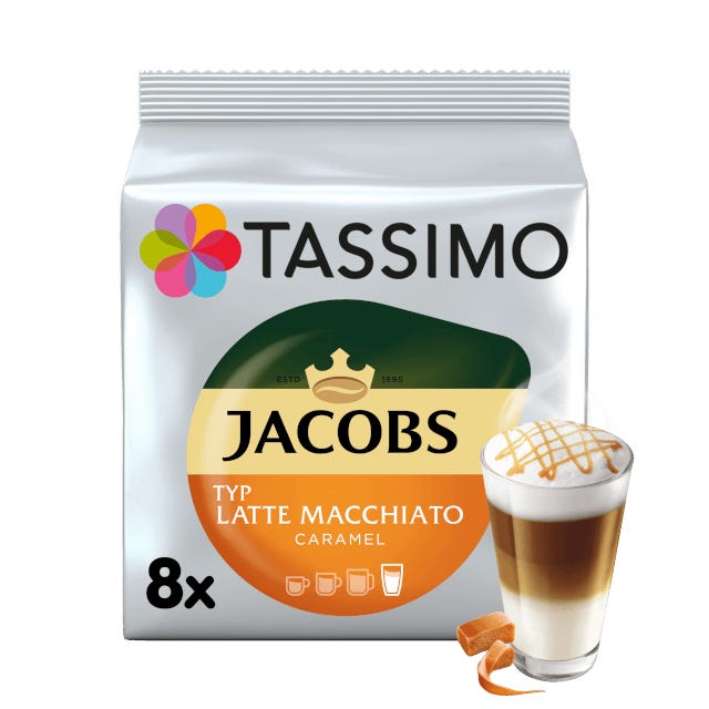 TASSIMO Jacobs Latte Macchiato Caramel Kapseln