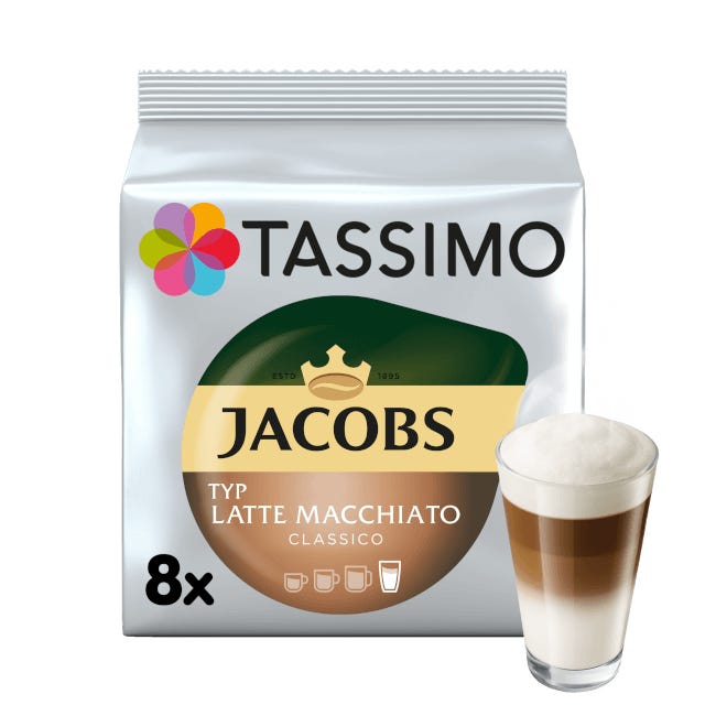 TASSIMO Jacobs Latte Macchiato Classico Kapseln