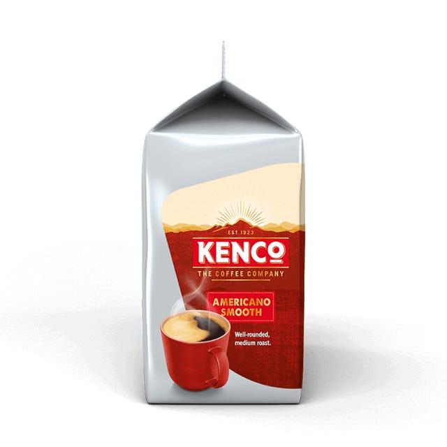 Kenco Americano Smooth pods for Tassimo coffee machine