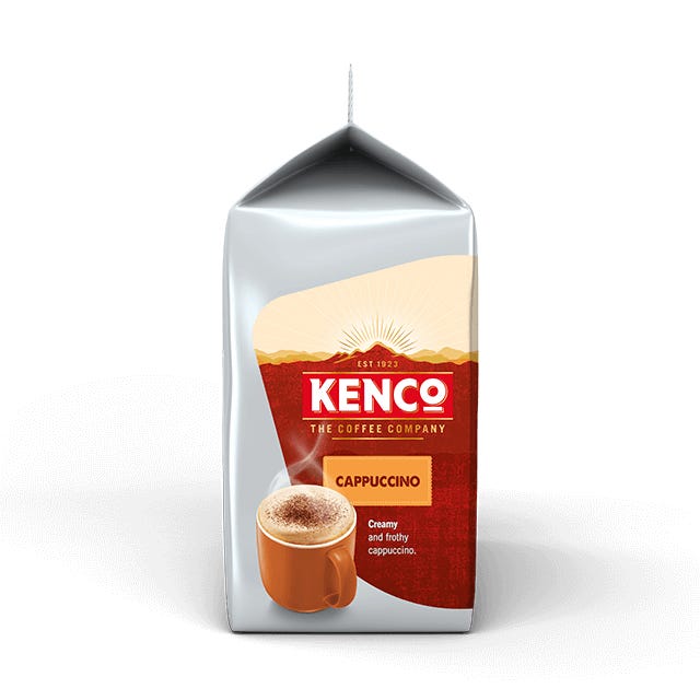 TASSIMO Kenco Cappuccino Pods Side