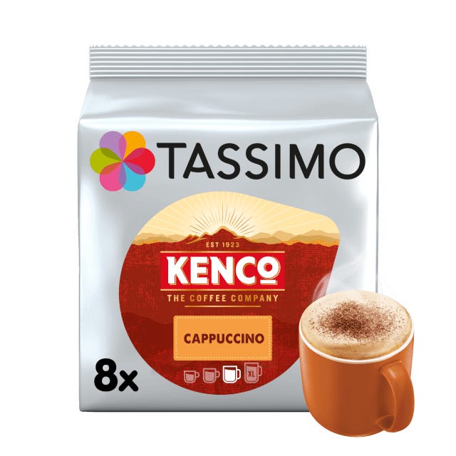 Tassimo Coffee, Tea, Chocolate Pods. Pick Any 5 Packs from 50+ Blends  Including Kenco, Costa, Jacobs, Hot Chocolate, Chai latte, Baileys,  Cadbury