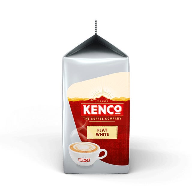 TASSIMO Kenco Flat White Pods Side
