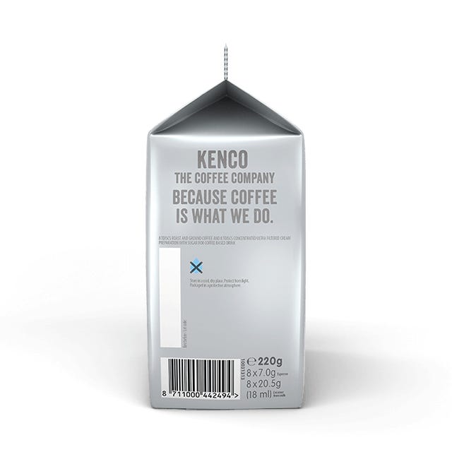  TASSIMO Kenco Flat White Pods Side 2