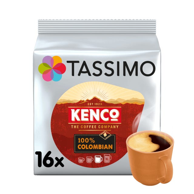 TASSIMO Kenco Pure Colombian pods