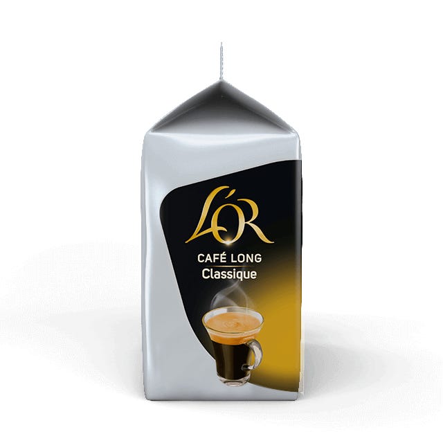 TASSIMO Dosettes de café L'Or XL classique 16 dosettes 136g pas