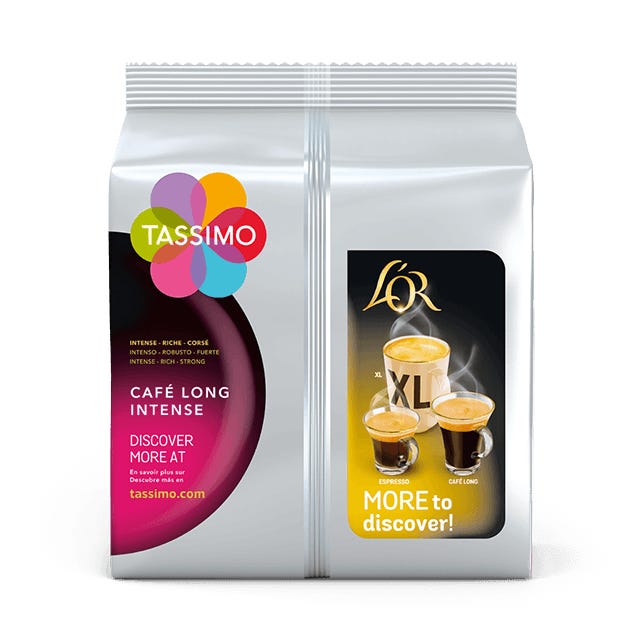 TASSIMO L'Or Café Long Intense Dosettes Arrière