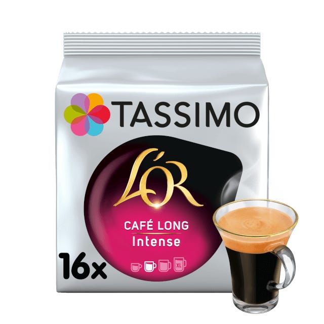 Capsules L'OR Café Long Intense, Dosette TASSIMO instense