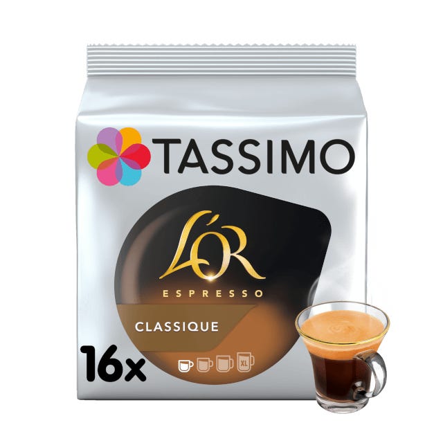 Capsules L'OR ESPRESSO CLASSIQUE, TASSIMO