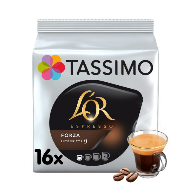 Tassimo Cápsulas Marcilla Café Con Leche  80 Cápsulas Compatibles con  Cafetera Tassimo - 5PACK -  Exclusive : : Alimentación y  bebidas