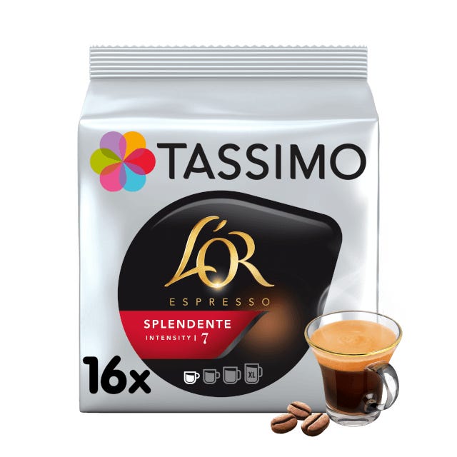 TASSIMO L'OR Espresso Splendente dosettes