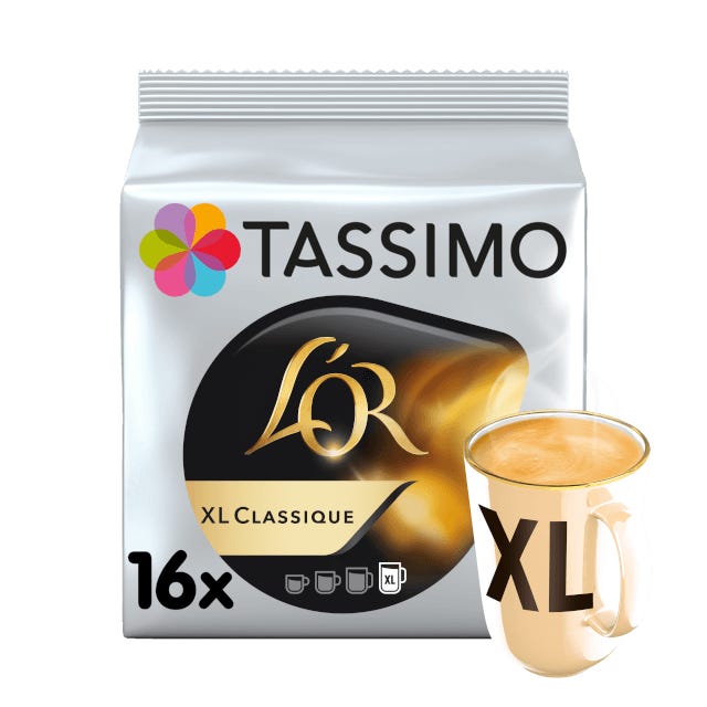 Tassimo Carte Noir Café Long Classic (lot de 48 capsules