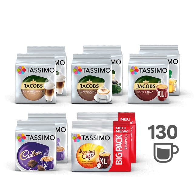 TASSIMO Eure Lieblinge - 10 Packungen 