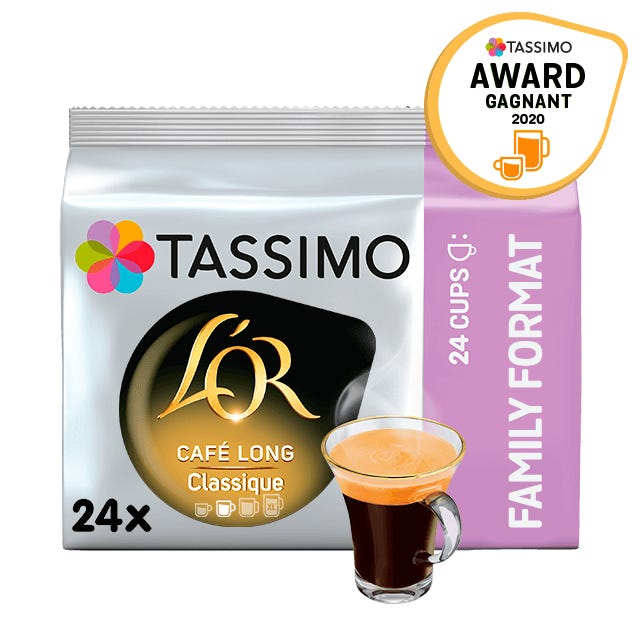 TASSIMO L'OR Café Long Classique dosettes
