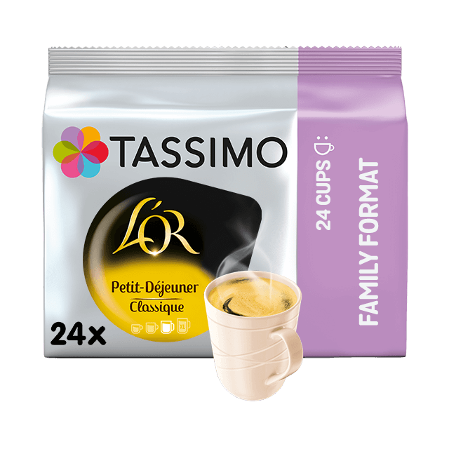 Capsules L OR Petit D jeuner Classique TASSIMO 5 09