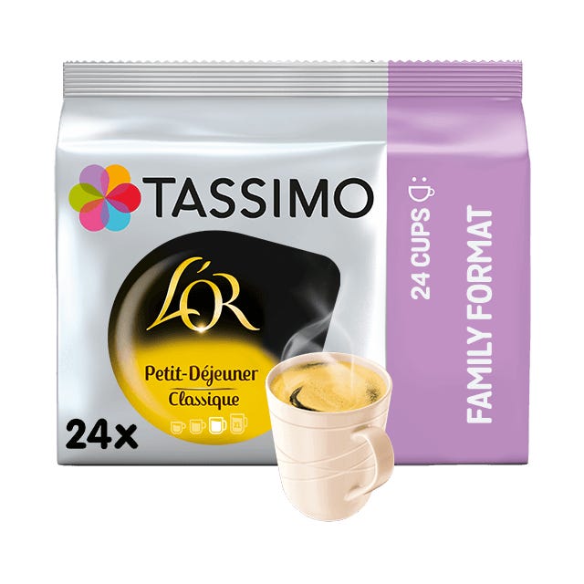 TASSIMO L'OR Petit-Déjeuner Classique Dosettes