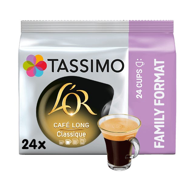 TASSIMO L'OR Café Long Classique Dosettes