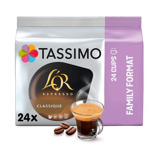TASSIMO L'OR Espresso Classique x 24 dosettes