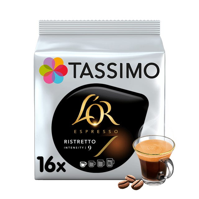 TASSIMO L'OR Espresso Ristretto dosettes