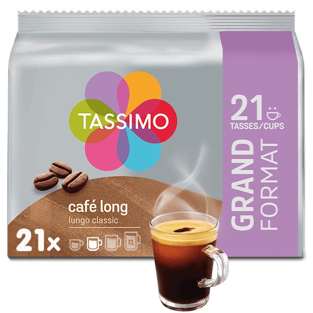 TASSIMO Dosette Café Long Classic dosettes