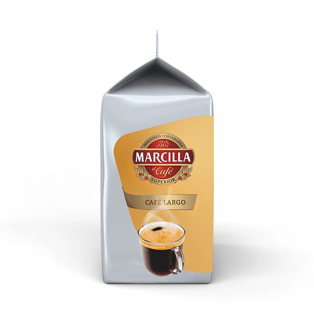 Tassimo Cápsulas Marcilla Café Con Leche