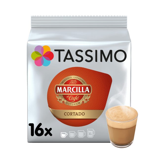 Comprar Tassimo para Bosch Marcilla Cortado