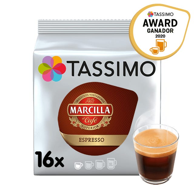 TASSIMO Marcilla Espresso capsulas