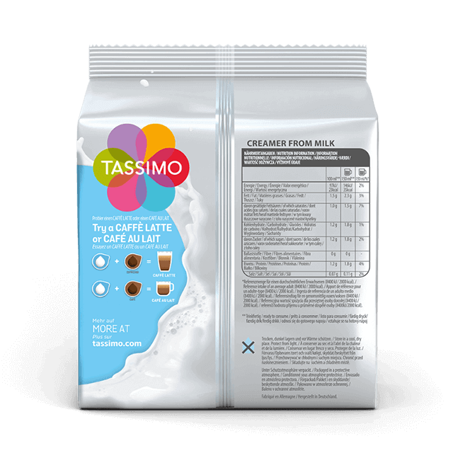 Tassimo creamer outlet