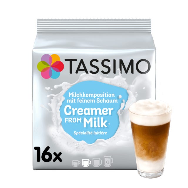 Capsule mousse de lait TASSIMO, T-Discs spécialité laitière