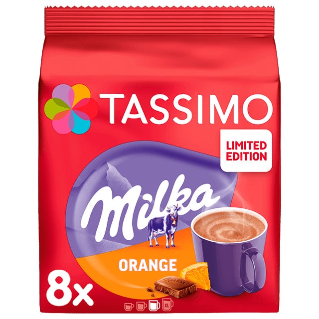 TASSIMO Milka Choco Orange dosettes