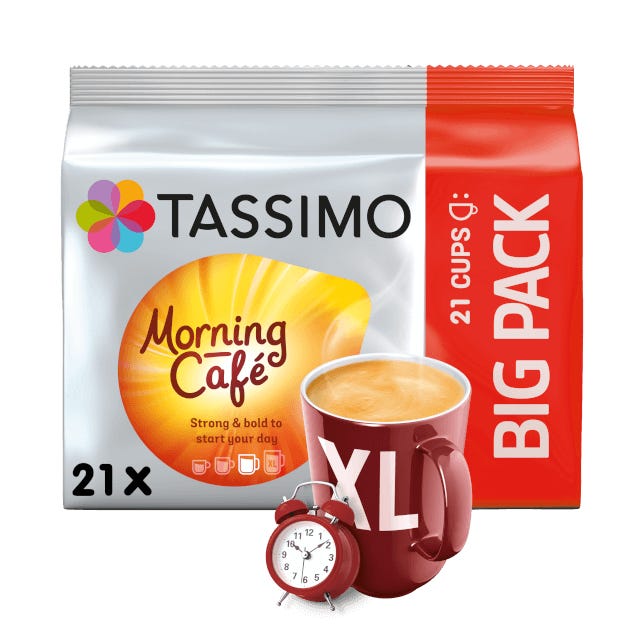 TASSIMO Morning Café XL Strong & Intense Kapseln