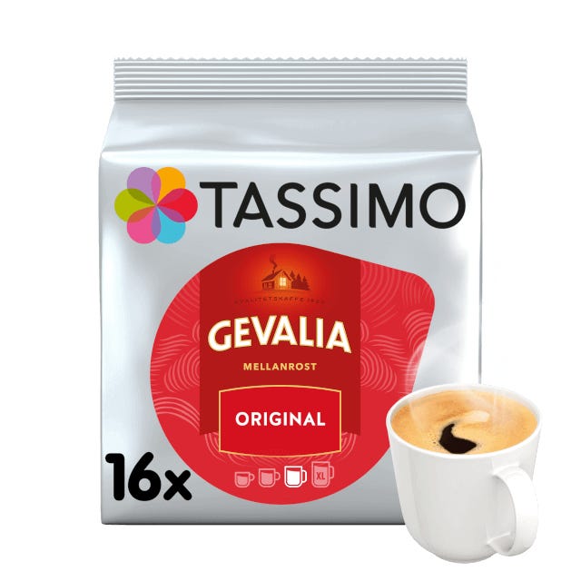 TASSIMO Gevalia Original Mellanrost Kapseln