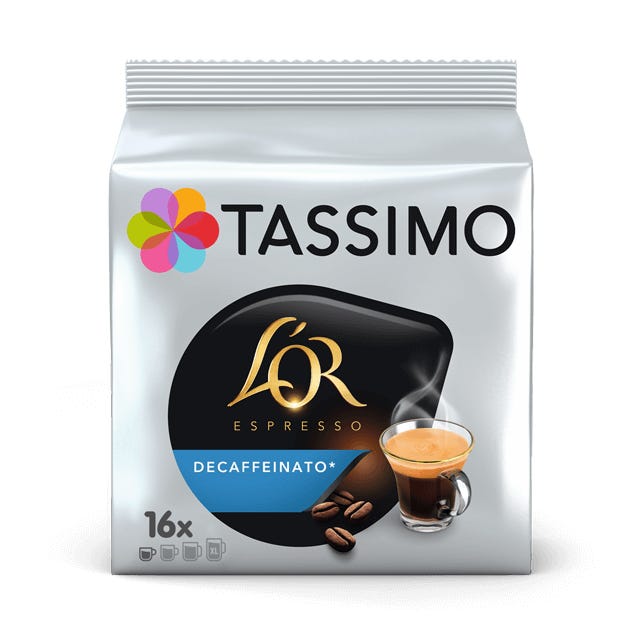 TASSIMO L'OR Espresso Decaffeinato Pods
